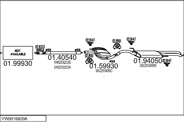 MTS VW0016820A005275