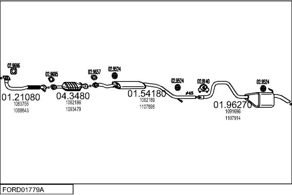MTS FORD01779A005827