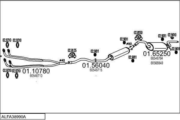 MTS ALFA38990A002537