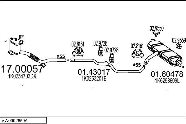MTS VW0002650A019963