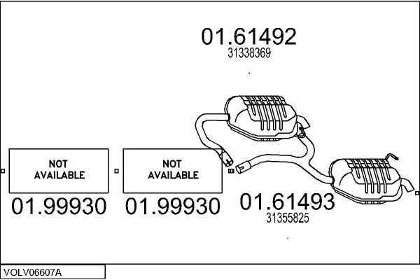 MTS VOLV06607A023150