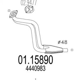 MTS 01.15890 MTS 01.15890