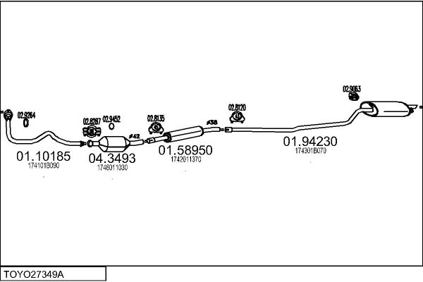 MTS TOYO27349A008326