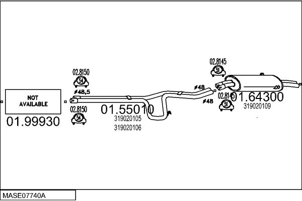 MTS MASE07740A004915