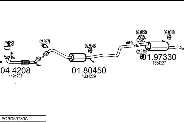 MTS FORD69789A018330