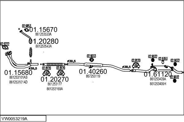 MTS VW0053219A001600