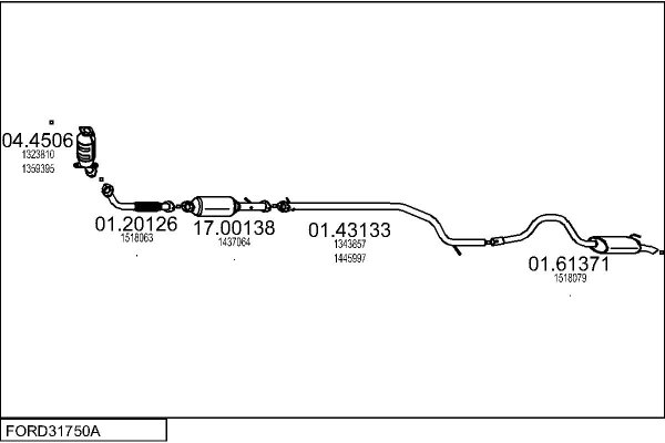 MTS FORD31750A018269
