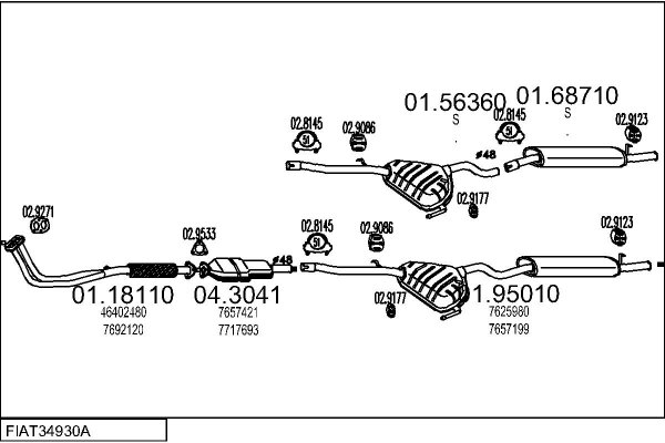 MTS FIAT34930A002603