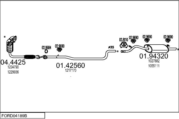MTS FORD04189B012059