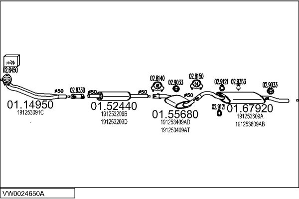 MTS VW0024650A001654