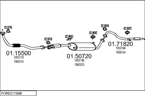 MTS FORD21789B004534