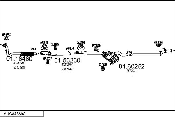 MTS LANC84689A002692