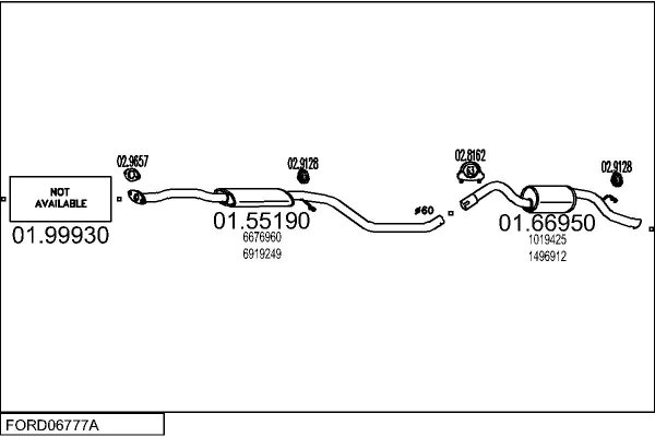 MTS FORD06777A005326