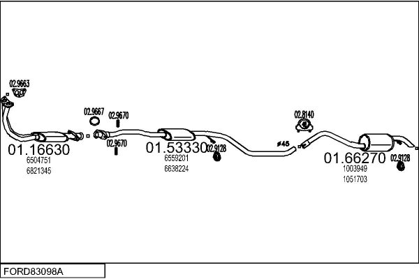MTS FORD83098A001581