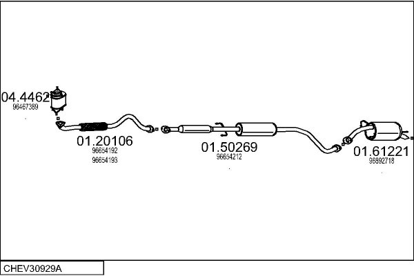 MTS CHEV30929A026604