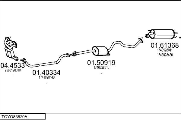 MTS TOYO83820A014888