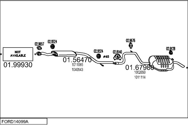 MTS FORD14099A003913