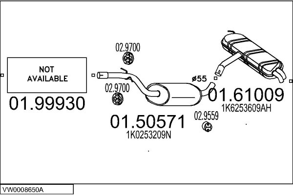 MTS VW0008650A017281
