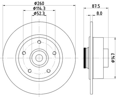 HELLA 8DD 355 129-871