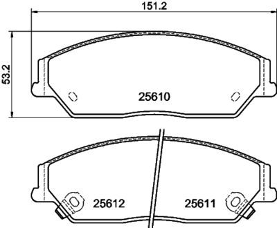 HELLA 8DB 355 030-031