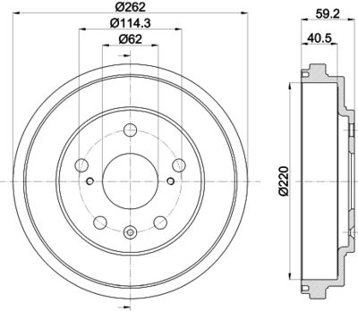 HELLA 8DT 355 303-391