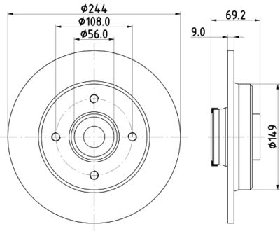 HELLA 8DD 355 132-161