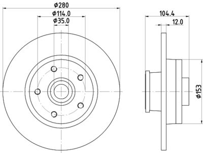 HELLA 8DD 355 125-281