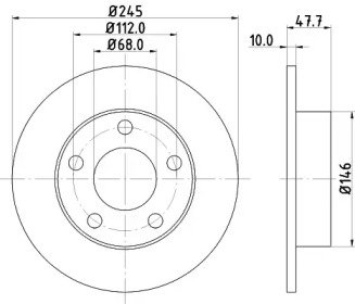 HELLA 8DD 355 105-682