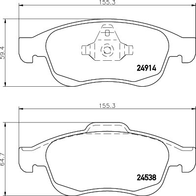 HELLA 8DB 355 045-491