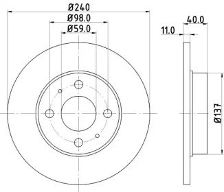 HELLA 8DD 355 124-091