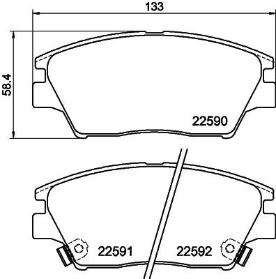 HELLA 8DB 355 025-741