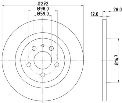 HELLA 8DD 355 109-151