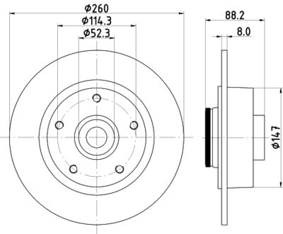 HELLA 8DD 355 120-081