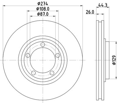 HELLA 8DD 355 116-741