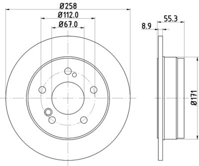 HELLA 8DD 355 100-961