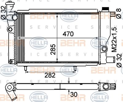 HELLA 8MK 376 715-384