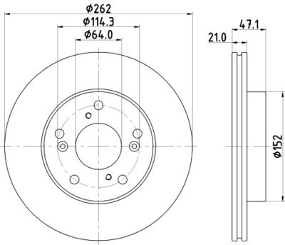 HELLA 8DD 355 126-951 HELLA 8DD 355 126-951
