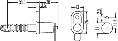 HELLA 6ZF 007 239-001