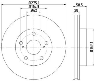 HELLA 8DD 355 120-171