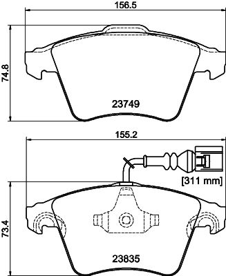 HELLA 8DB 355 011-621