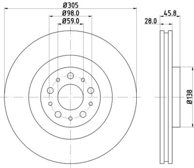 HELLA 8DD 355 129-351