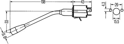 HELLA 6BA 001 539-001