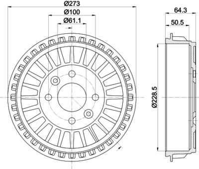 HELLA 8DT 355 303-201