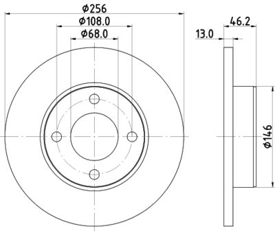 HELLA 8DD 355 100-581