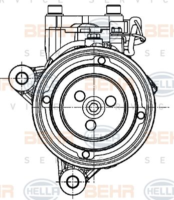 HELLA 8FK 351 007-231