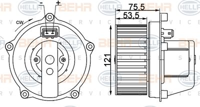 HELLA 8EW 009 100-341