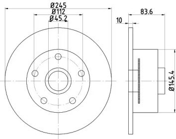 HELLA 8DD 355 120-152