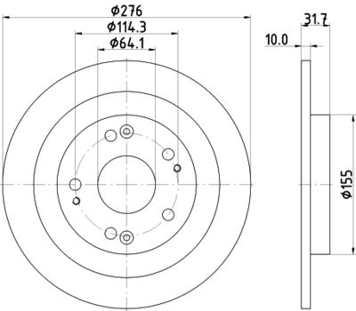 HELLA 8DD 355 118-351 HELLA 8DD 355 118-351