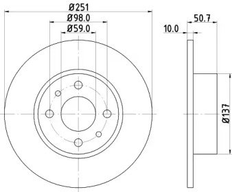 HELLA 8DD 355 124-931