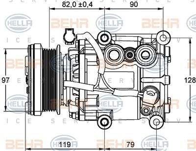 HELLA 8FK 351 113-371